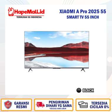 XIAOMI GTV A PRO 55 INCH 2025 SMART TV QLED 4K GARANSI RESMI TERMURAH 55 Inch