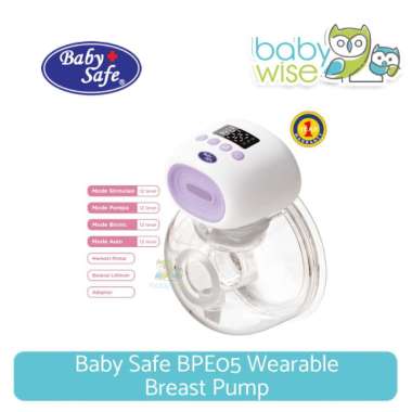 Baby Safe BPE05 Wearable Breast Pump - Pompa ASI Elektrik