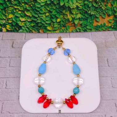 gelang serut cristal titanium