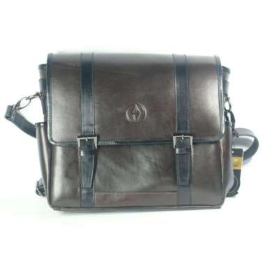 Sendy Leather THE MESSENGER Kulit Postman Sling Bag Tas Selempang Pria Kulit Asli Terbaru Tidak Meng