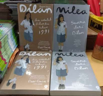 Paket 2 Novel Dilan 1991 Dan Milea Original