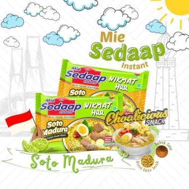 MIE SEDAAP Sedap Soto Madura Mie Instan Kuah 82 gram