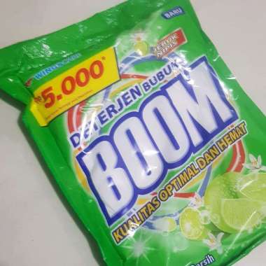 BOOM DETERJEN DETERGENT BUBUK JERUK NIPIS 305 GRAM