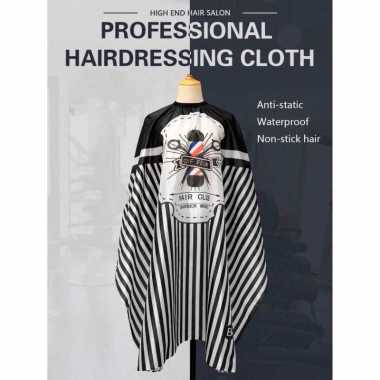 EDIEU Jubah Apron Potong Rambut Kip Cape Salon Barbershop Waterproof