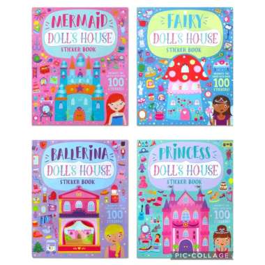 Doll's House Sticker Book (Decorate The Palace With Over 100 Stickers!) Bellerina