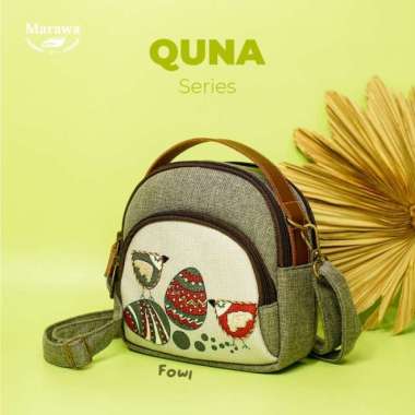 Tas selempang Marawa Handmade Quna Series - Fowl