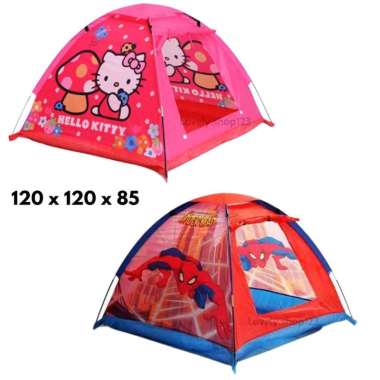 tenda anak karakter mainan tenda camping rumah rumahan bermain besar MOTIF COWO