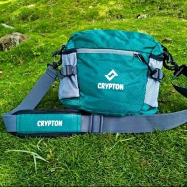 Tas Selempang Pria Sling Bag Camera CRYPTON - Hitam toska