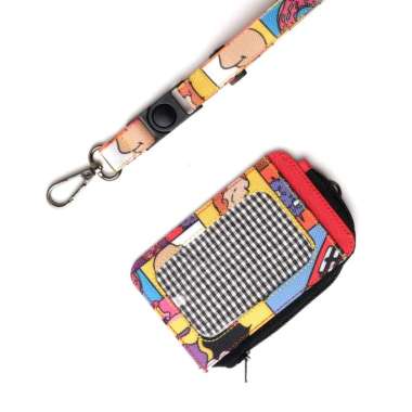 VICE Gantugan ID Card Holder Name Tag Lanyard Dompet Kartu Multifungsi Pria Wanita - IDCS28