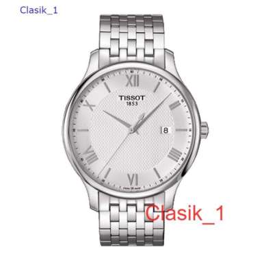 Original 100%!! Jam Tangan Pria T-CLASSIC Tissot T063.610.11.038.00 Swiss Made Garansi Resmi 2 Tahun