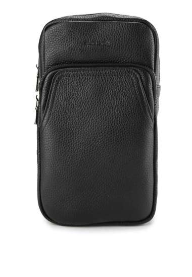 Pierre Cardin Tas Selempang Body Bag Pria Kulit 0112830601BLA