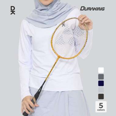 Duraking Hijab Sports Khalwa Series - Inner Sports Manset Base Layer M White