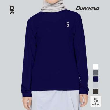 Duraking Hijab Sports Khalwa Series - Inner Sports Manset Base Layer L Navy