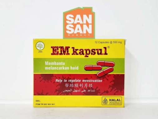 Em Kapsul isi 12 kapsul