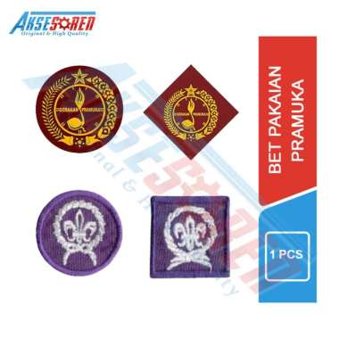 Bet Atribut Pramuka Laki-laki/Perempuan] / Brodir Bet Baju Pramuka / Perlengkapan Pramuka Kitri / At