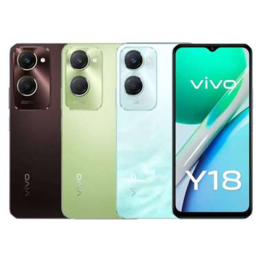 Vivo Y18 Ram 4GB Rom 64GB hitam
