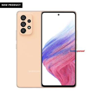 Handphone Samsung Galaxy A53 5G NFC 8GB+128GB Orange