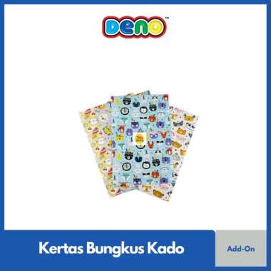 DENO Kertas Kado / Bungkus Kado / Gift Wrapping Paper (Harga per Lembar)