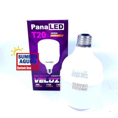 Lampu LED T20 Velozz Pana LED VELOZ 1700Lumen 20W 20 Watt Super Terang Bergaransi Ekonomis