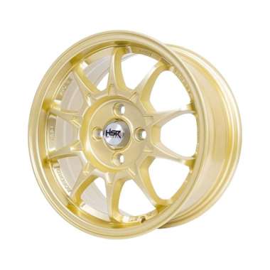 VELG HSR WHEEL BOROKO SRD HSR R15X65 H4X100 ET42 HB GLOSS GOLD