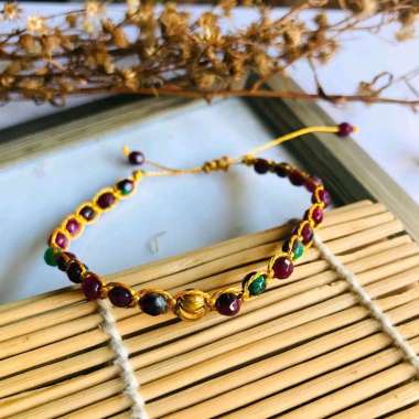 Gelang Batu Rubi Tanzania