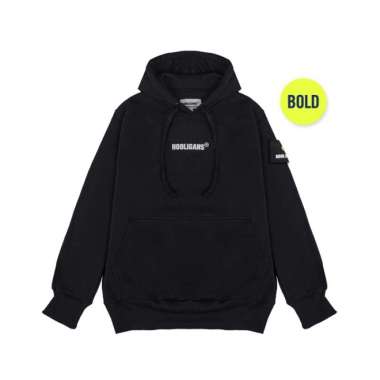 HOOLIGANS Hoodie Bold Scott Black S