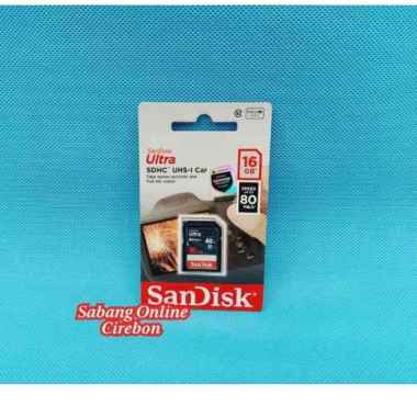 MEMORY SD CARD SANDISK 16GB CLAS 10
