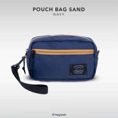 HEYLOOK Official - Pouch Bag SAND Pria Wanita Premium SAND NAVY
