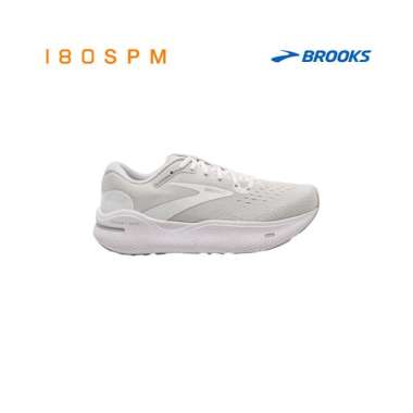 Sepatu Lari BROOKS Ghost Max Women white oyster - 39