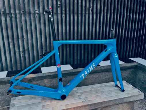 FRAME SEPEDA ROAD BIKE PRIME CARBON SIZE M 47