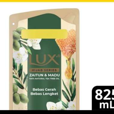 Promo Harga LUX Hijab Series Body Wash Zaitun & Madu 825 ml - Blibli