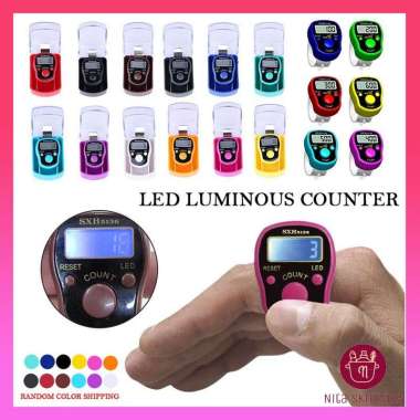 Tasbih Digital LED Finger Counter Digital LED