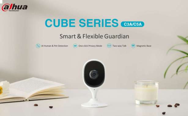 Dahua Wifi Cube A1 C3A C5A 5MP Indoor Fixed focal Wifi Cube IP Camera Wireless Two way Talk 3MP