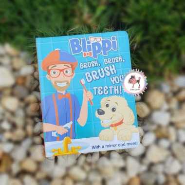 Blippi Brush Brush Brush Your Teeth Board Book