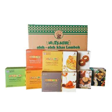 NUTSAFIR COOKIES LOMBOK MIX ISI 16