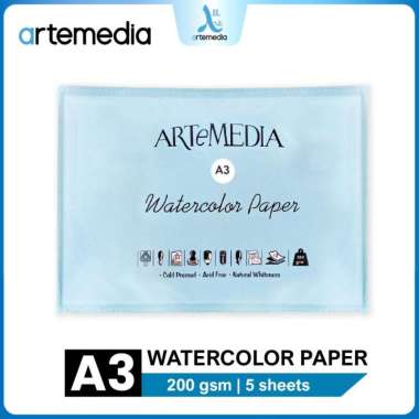 Artemedia Watercolour Paper A3 - Kertas Cat Air