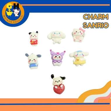 Resin Clay Sanrio Disney Charm Karakter Lucu 5 pcs Disney