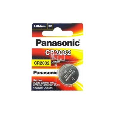 Baterai Panasonic CR2032 CR-2032 3V Lithium Battery Jam Kancing