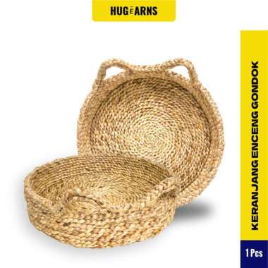 HUGeARNS - Pet Bed Kasur Kucing Bentuk Donat Dengan Bulu Lembut dan Mewah / Bantal Tidur Kucing Teba