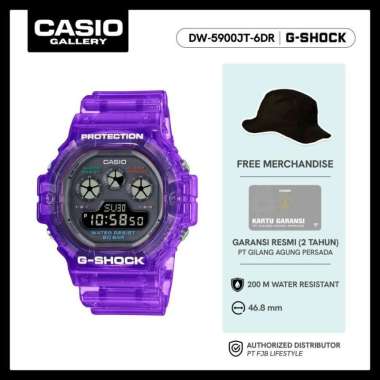G-Shock Jam Tangan Pria DW-5900JT-6DR Original Digital Purple