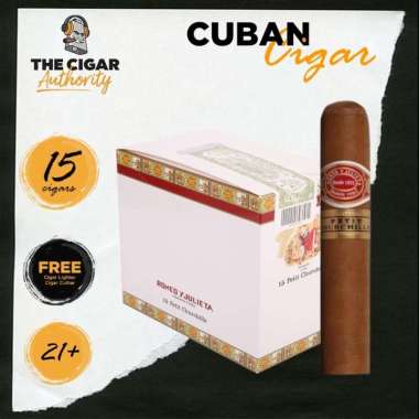 Romeo y Julieta Petit Churchills Tubos [ Paper Box of 15 Sticks ] Cuba Cigar Cerutu