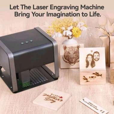 LIGHT Mini Laser Engraving Machine CNC GRBL 5500mW - JGJ-142 - Black