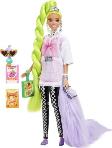 Barbie Extra Doll and Accessories - Mainan Boneka Anak Perempuan Barbie Extra #11