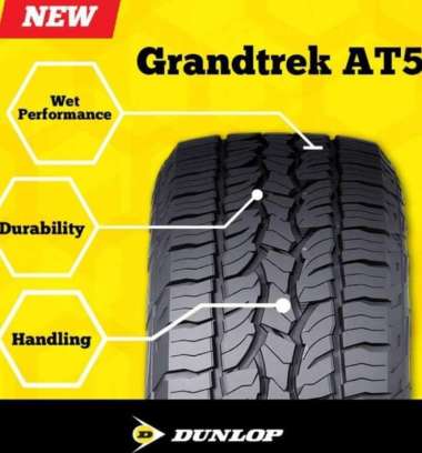 Ban DUNLOP GRANDTREK AT5 265 60 R18 Mobil Pajero Fortuner Hilux DC