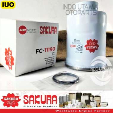 Filter Solar Common Rail Engine Saringan Solar SAKURA FC-11190