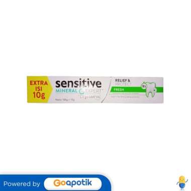 PEPSODENT SENSITIVE MINERAL EXPERT FRESH 100 + 10 GRAM TUBE