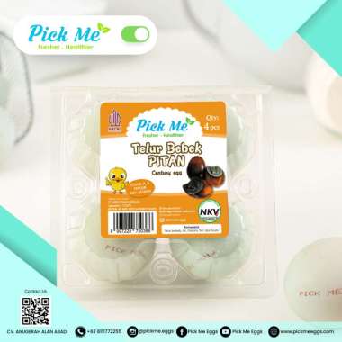 PICK ME - TELUR BEBEK PITAN (Century Egg)