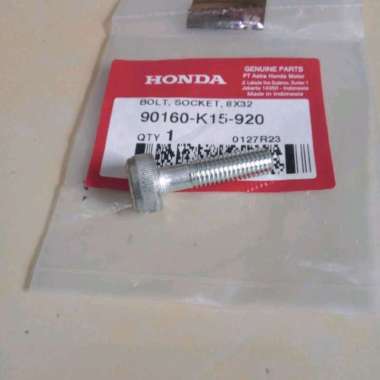 bolt socket 8x32 baut L tanam segitiga atas cb 150r original honda