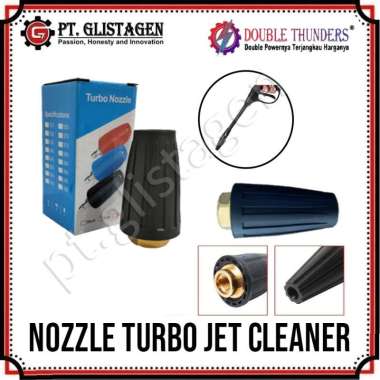 Nozzle Turbo Jet Cleaner 1/4" Quick Release Washer Nozel Nossel Nosel Ujung Semprotan Jet Cleaner
