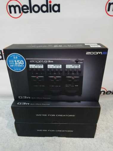 Zoom G3N, Guitar Effect, Tanpa Pedal, New Model